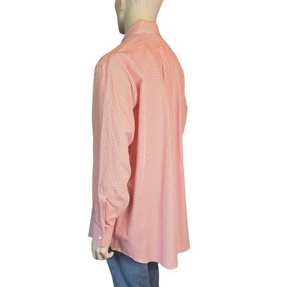 Brooks Brothers Madison Dress Shirt 100% Supina Cotton Button Front Apricot NWOT - Picture 5 of 14